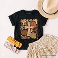 Kids Fall Blessings T-Shirt, Autumn Christian Faith Tee for Youth