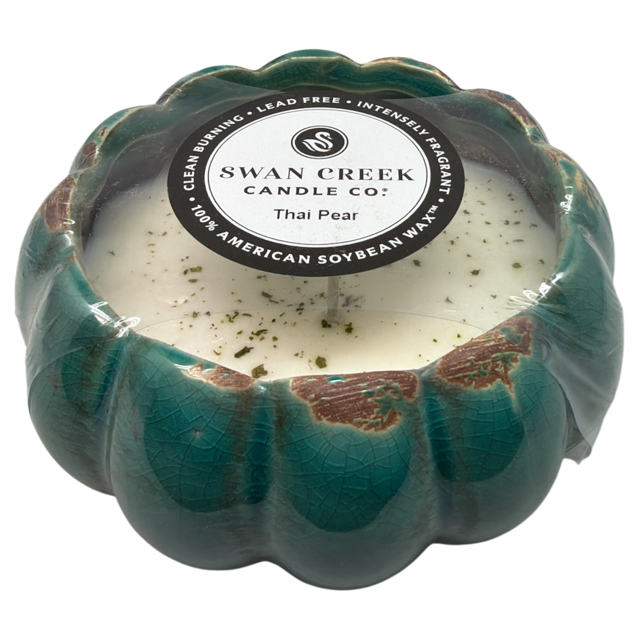 Small Petal Bowl  Soy Candle - Thai Pear